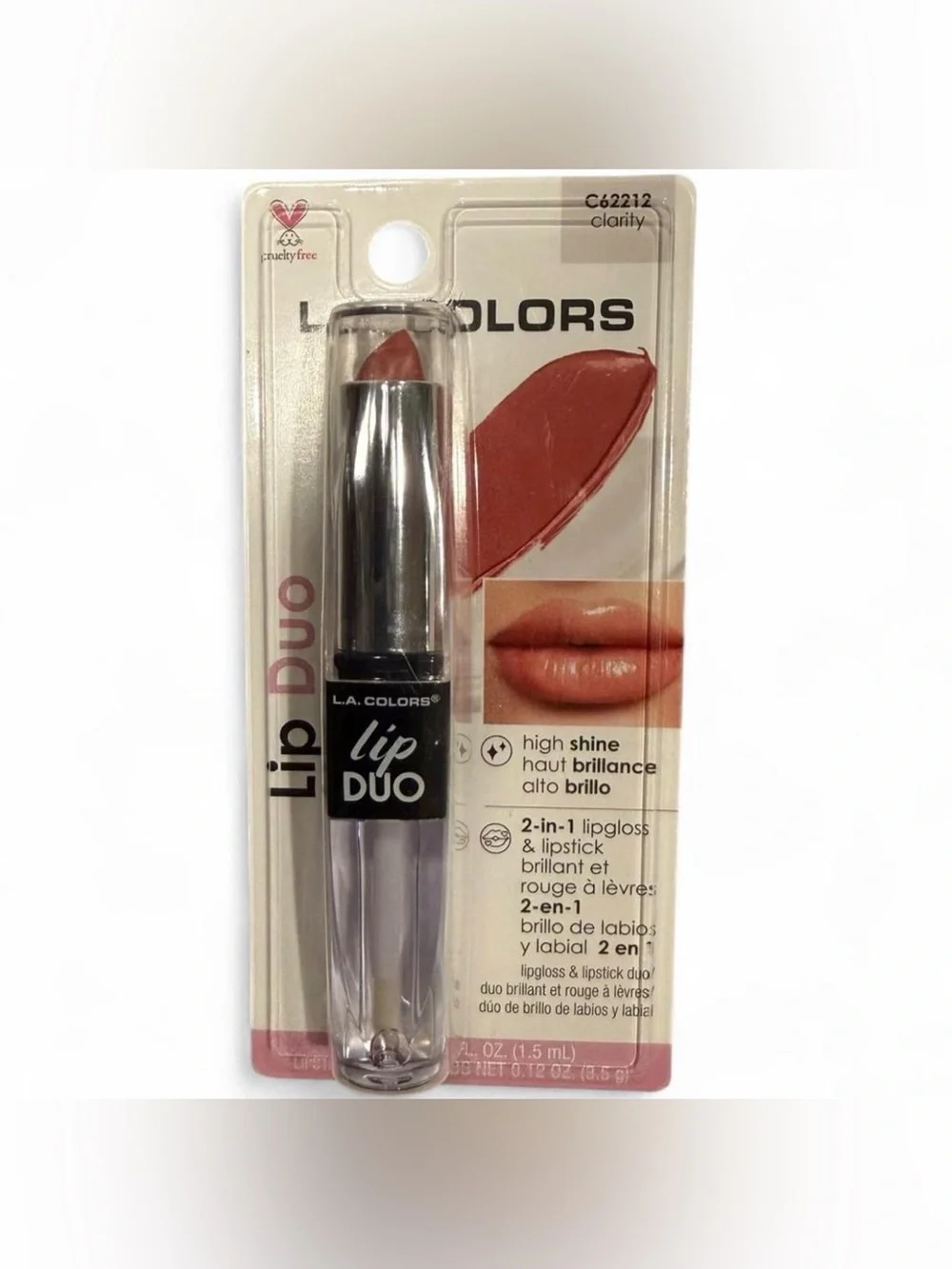 L.A. Colors Lip Duo Pack — 6 Different Shades